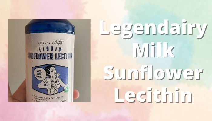 Bottle of Legendairy Milk Sunflower Lecithin