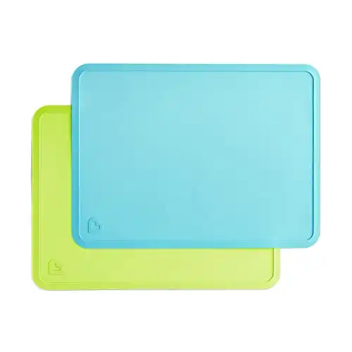 Munchkin® Spotless™ Silicone Placemats for Kids, 2 Pack