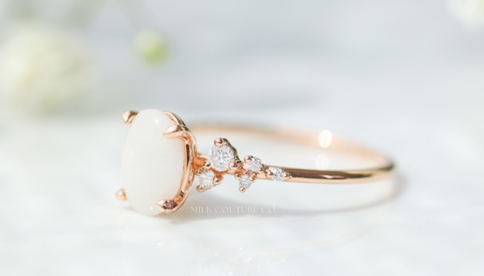 The Seraphine Ring from Milk Couture Co
